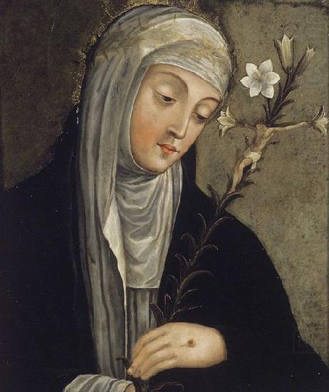 St.Catherine of Siena, unknow artist